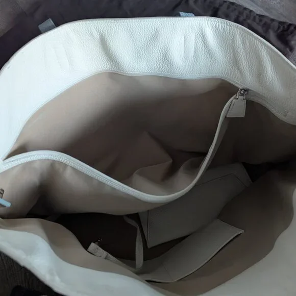 Akris Ai Medium Leather Shoulder Tote Special Edition Avant Garde Patchwork - Picture 8 of 16